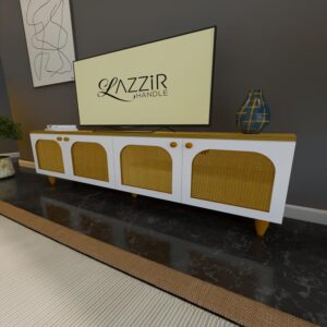 Kahverengi Hazeranlı Tv Ünitesi